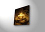 Wallity Lienzo Decorativo Iluminado con Led 40x40 cm Multicolor